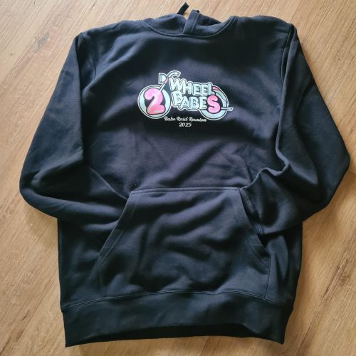 2Wheel Babes  Limited edition Reunion Neon Hoodie